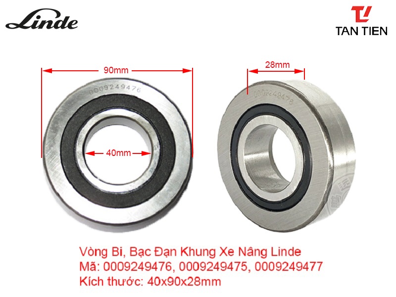 Bi Càng Xe Nâng Linde 0009249476